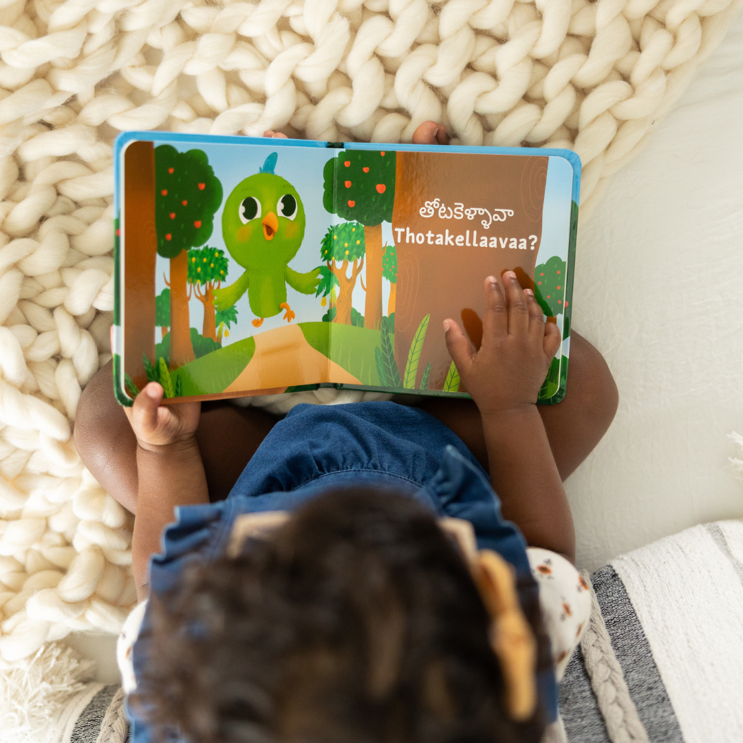 4-in-1 Telugu Starter Board Books Bundle (4 Board Books)