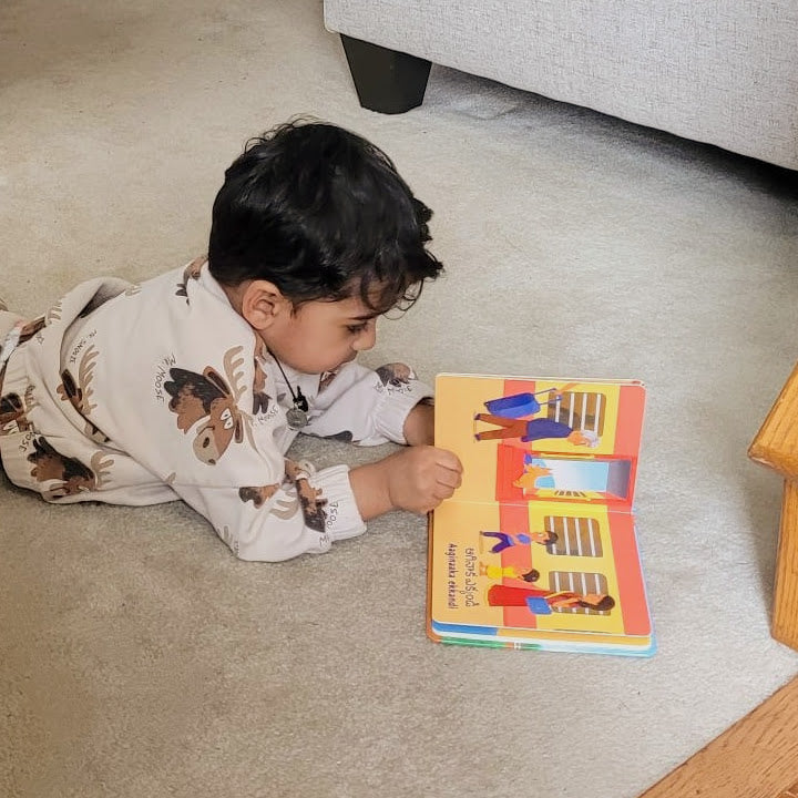 PRE-ORDER: Chuk Chuk Railu: Bilingual Telugu-English Board Book for Kids